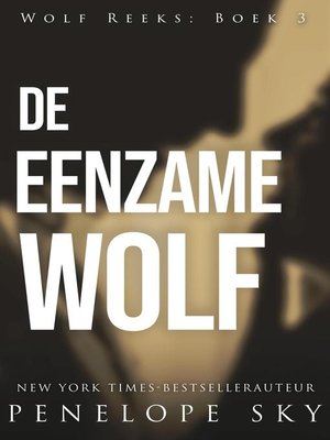 cover image of De eenzame wolf